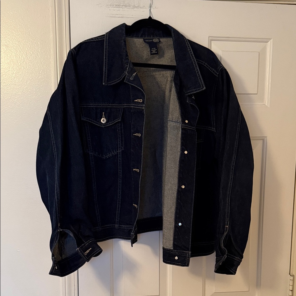 Women’s Denim Jacket - Dark Blue